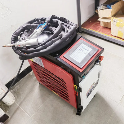 1500W Handheld Fiber Laser Welding Machine GW Water Cooling Portable For Welding Metal Carbon Stainless Steel Aluminum Solder