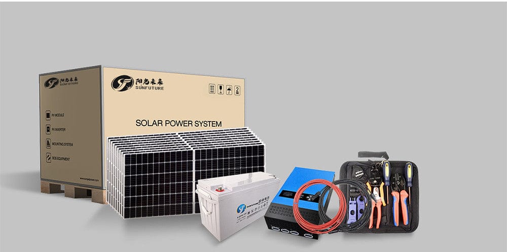 SUNFUTURE 1000W Solar Panel Energy Off Grid Power System
