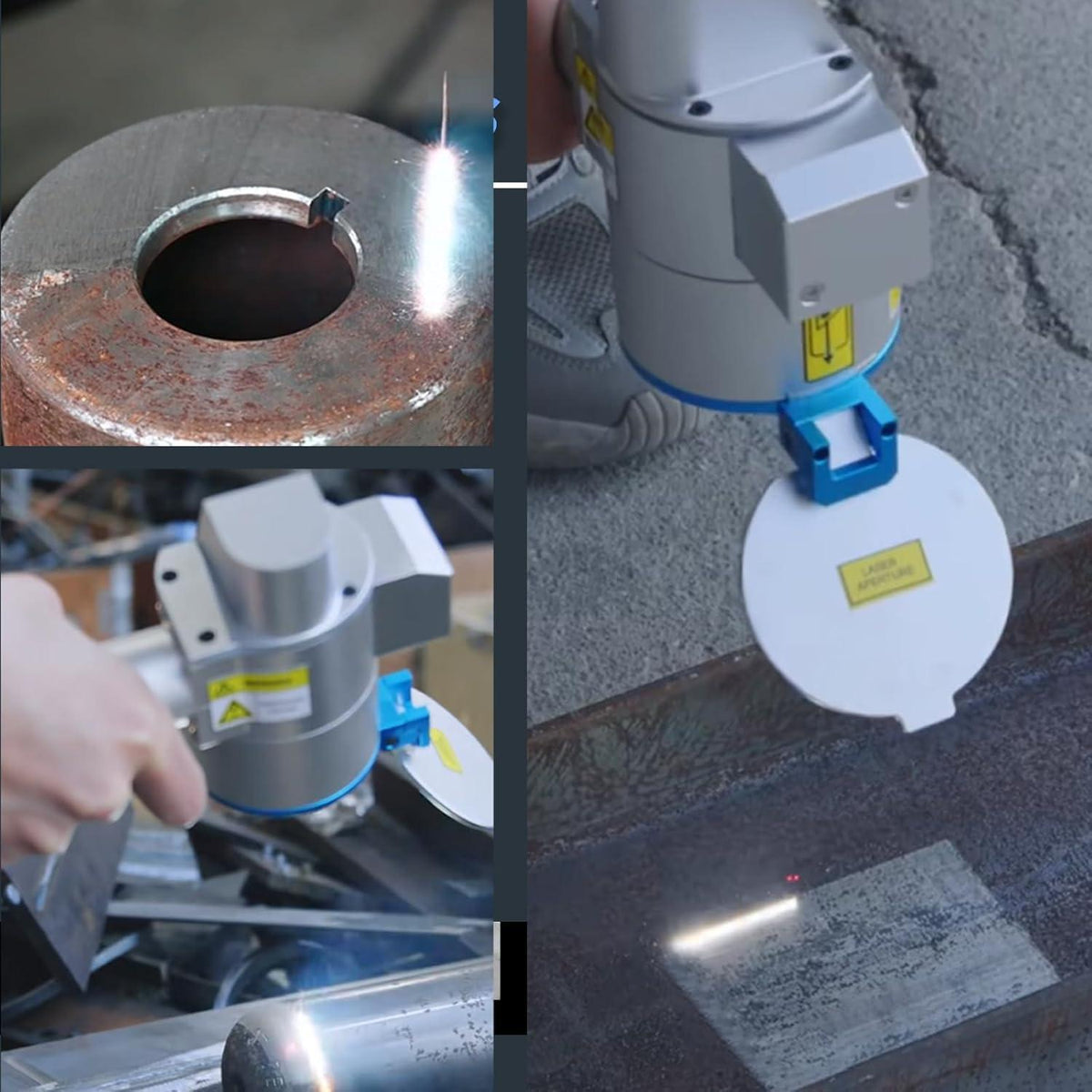 ML-QF-SS-SC-HW 100W Portable Laser Cleaning Machine