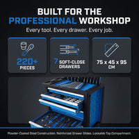 SteelCore Pro Ultimate Rolling Tool Chest Set — Results & Stats