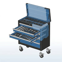SteelCore Pro Ultimate Rolling Tool Chest Set — How It Works